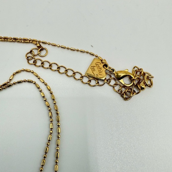Cookie Lee Gold Flip Flop Necklace - Picture 4 of 4